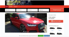 Desktop Screenshot of executivecarsni.com